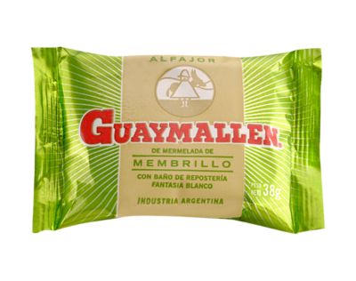 GUAYMALLEN ALFAJOR - MEMBRILLO 38G