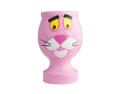 HAND PAINTED PINK PANTHER GOURD