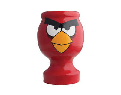 HAND PAINTED ANGRY BIRD GOURD