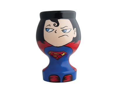 HAND PAINTED SUPERMAN GOURD
