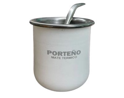 PORTEÑO THERMAL MATE + STRAW