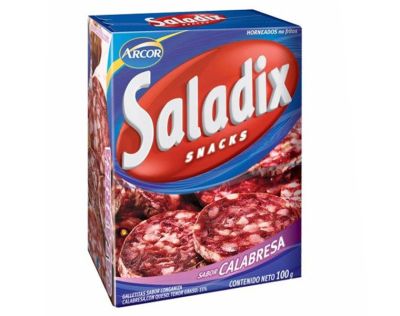 SALADIX SNACKS - CALABRESA 100G