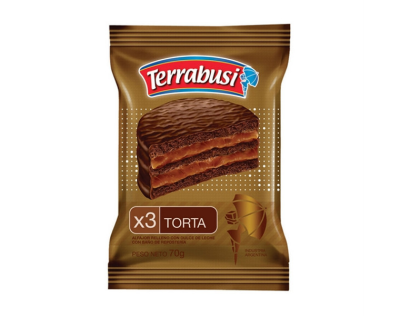 TERRABUSI TRIPLE TORTA - CHOCOLATE 70G